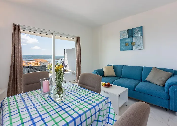 Bezauberndes Mit Einzigartigem Meerblick, Waschmaschine, Grill Apartament